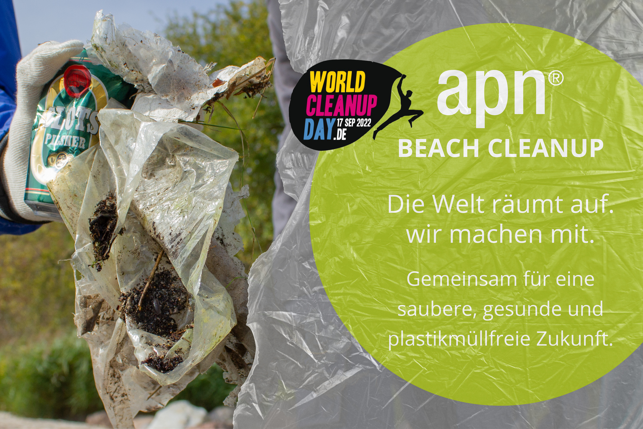 Die Welt räumt auf - Beach Cleanup